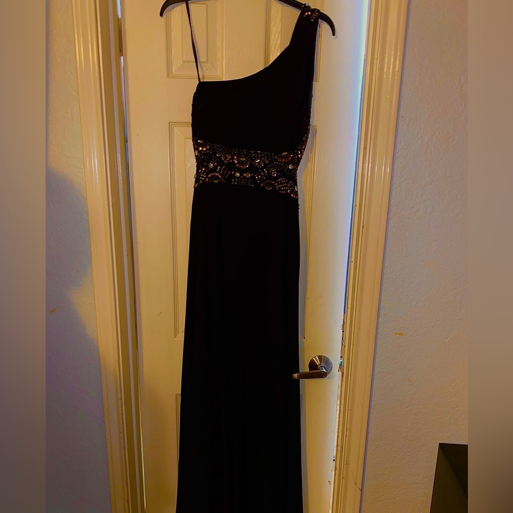 Fitted Long Prom Dress